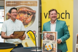 Siegfried Huber, Landwirtschaftskammer Kärnten, Günther Albel, Bürgermeister Stadt Villach