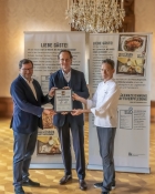 Norbert Walter, Präsident LK-Wien, Frank Spielmeyer, Generalmanager Alamanac Hotel, Andreas Mahl, Executive Chief Almanac Hotel 