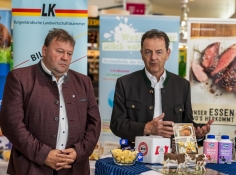 Leopold Gruber-Doberer,Geschäftsführer der MGN bei NÖM AG, DI Nikolaus Berlakovich, Präsident der Landwirtschaftskammer Burgenland