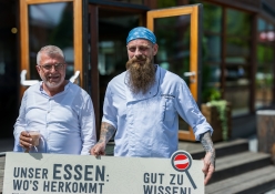 Direktor Marcus Klein, Gut Wenghof, Sous Chef Johann Mohr, Gut Wenghof